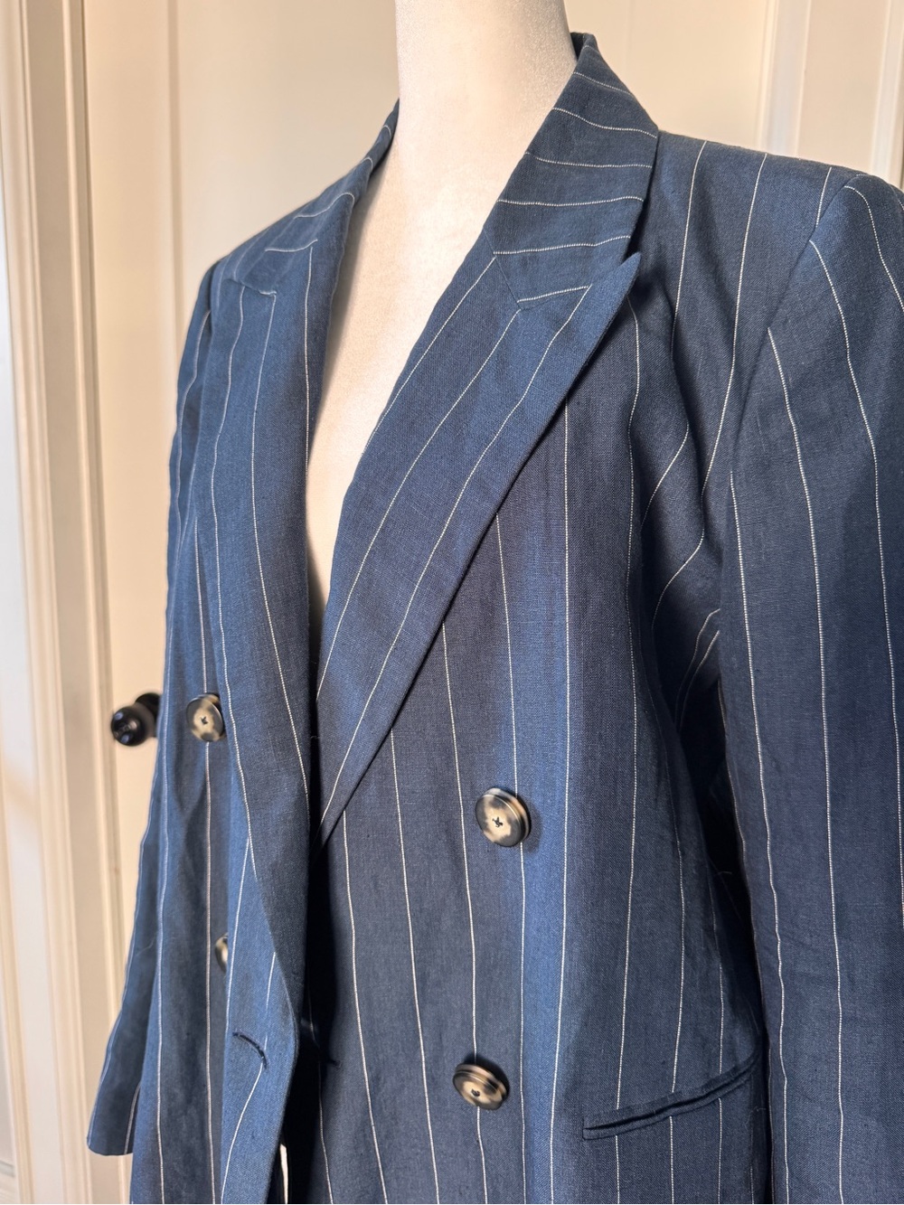 Massimo Dutti | Linen Blazer - Picture 8 of 11